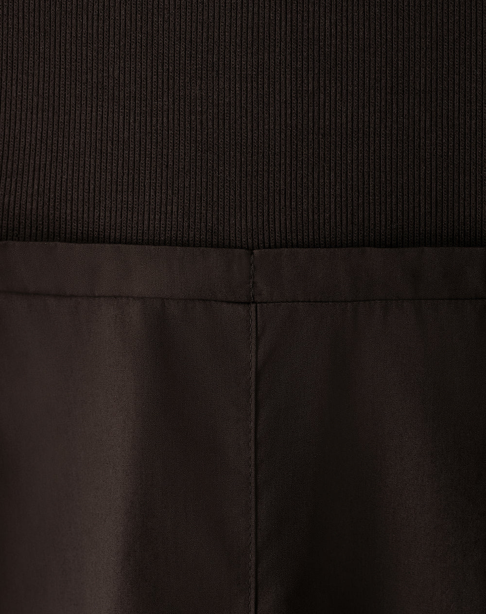 Vestido midi falda en A chocolate mujer - Image 7