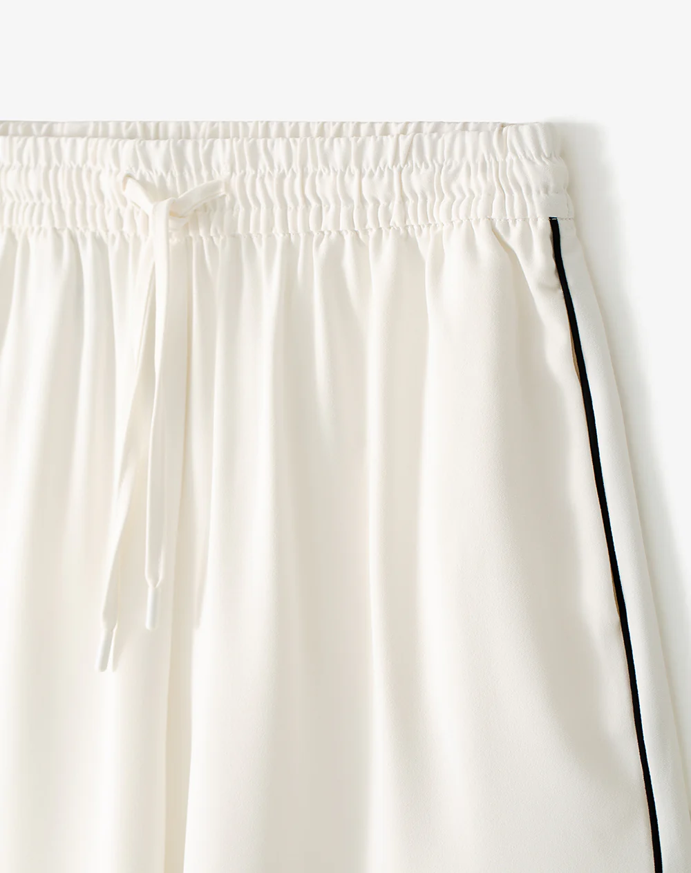 Pantalón tiro alto liviano blanco mujer - Image 7