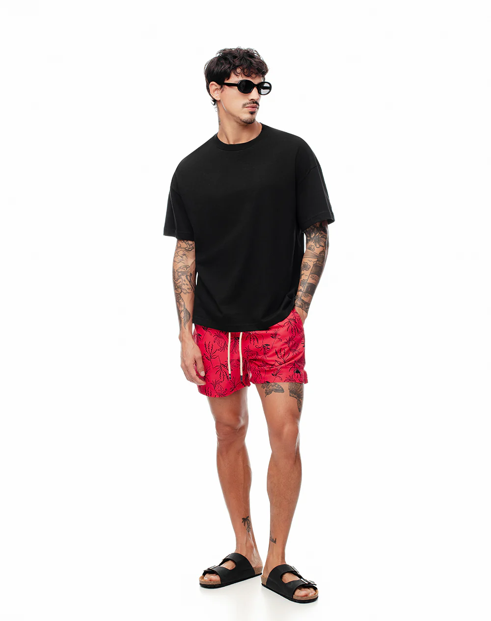 Pantaloneta de baño estampada hombre - Image 4