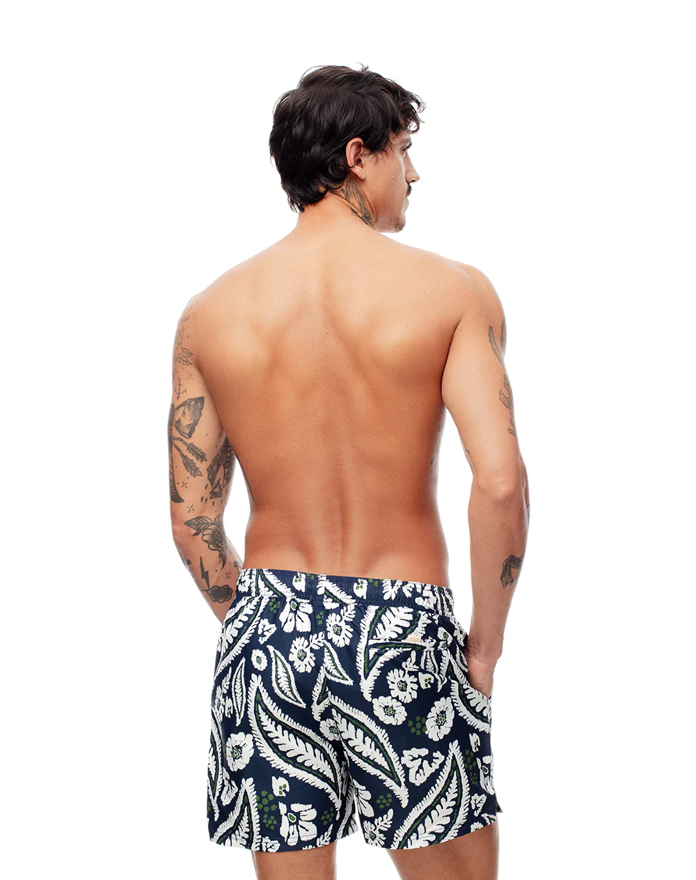 Pantaloneta de baño estampada hombre - Image 2