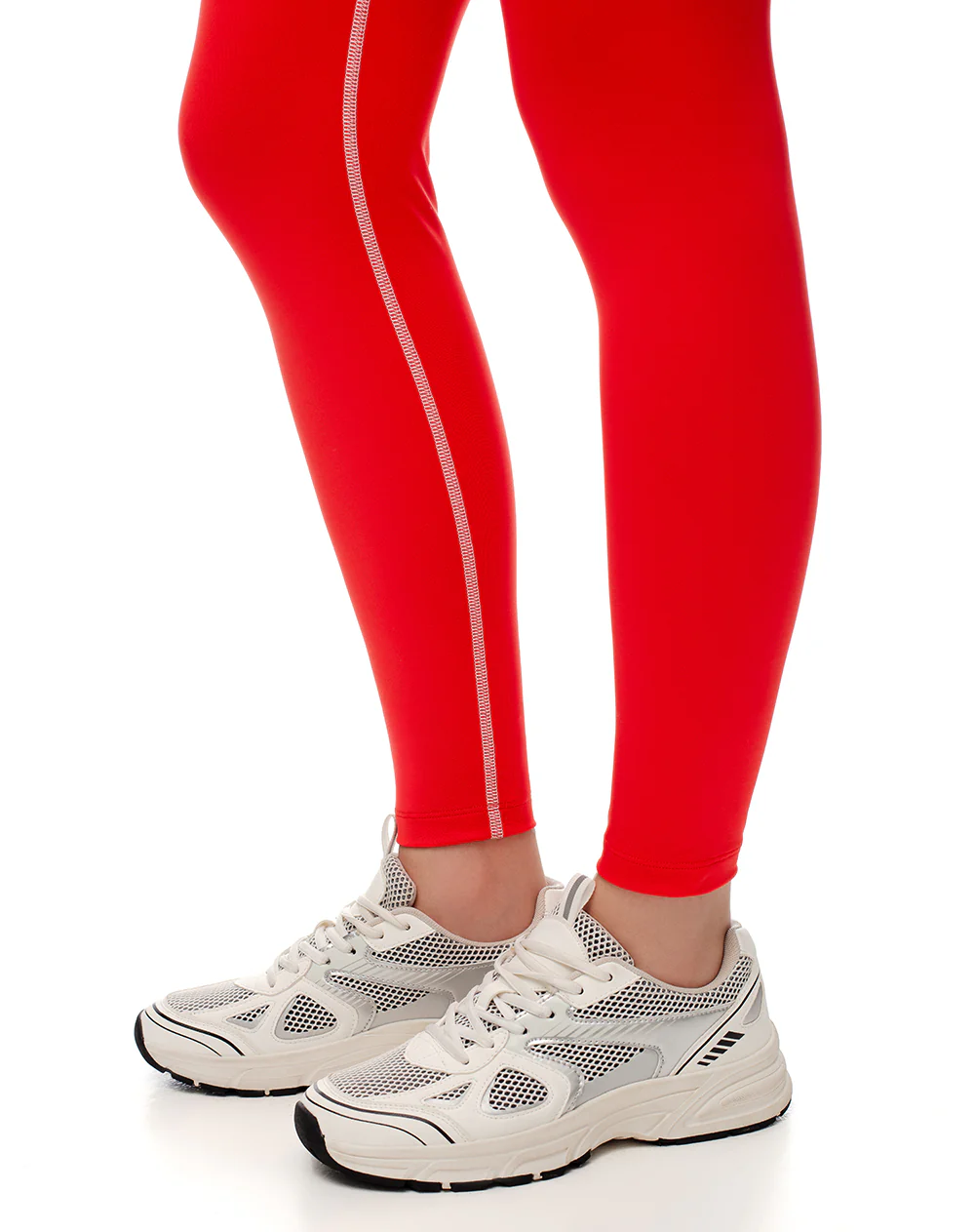 Legging deportivo secado rápido rojo mujer - Image 7