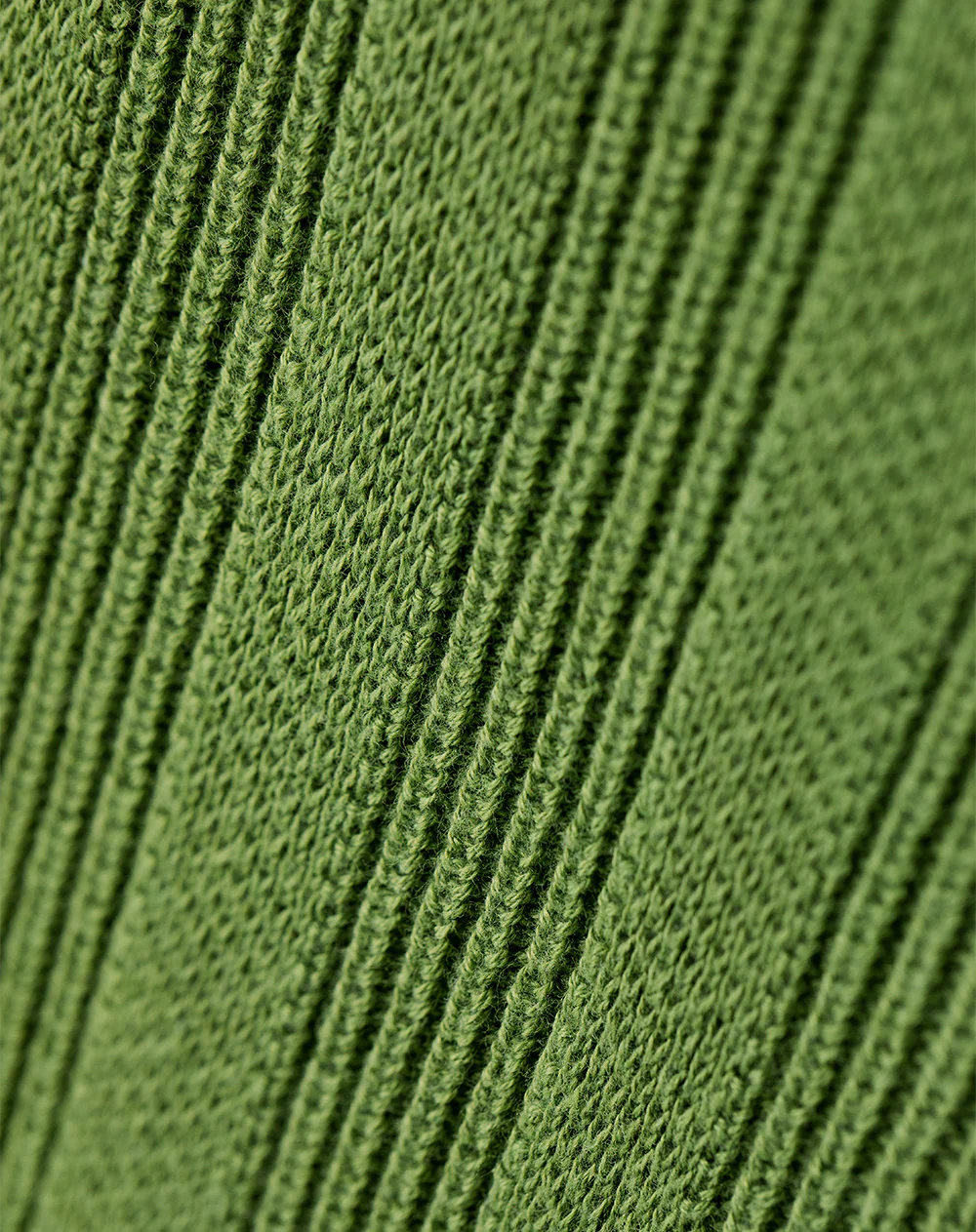 Polo regular tejido de punto algodón verde hombre - Image 4