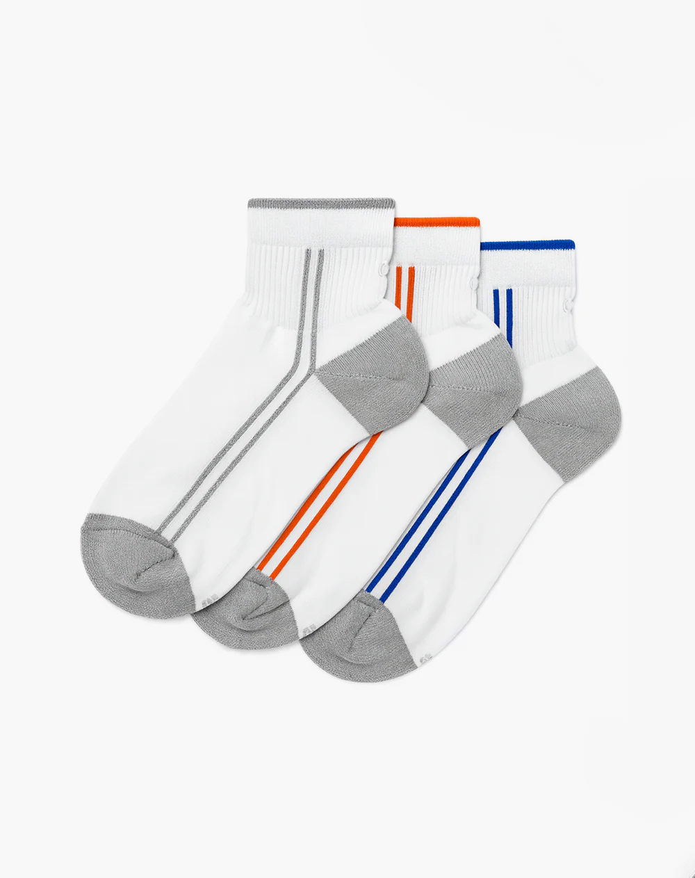 Medias hombre tobillera pack x3 surtido
