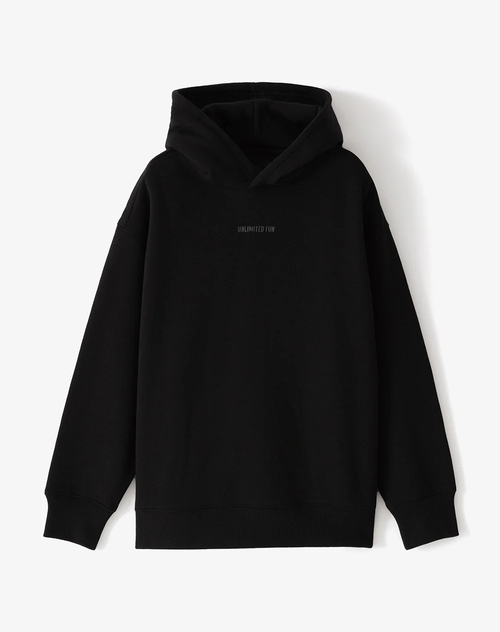 Buzo tipo hoddie negro niño - Image 5