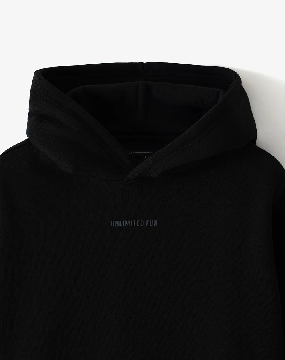 Buzo tipo hoddie negro niño - Image 6
