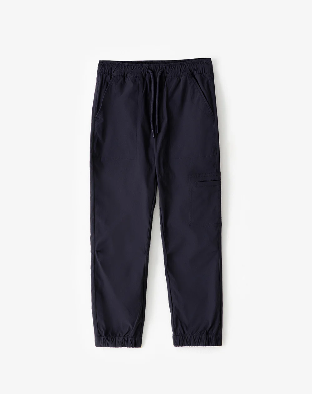 Jogger regular drill azul niño - Image 5