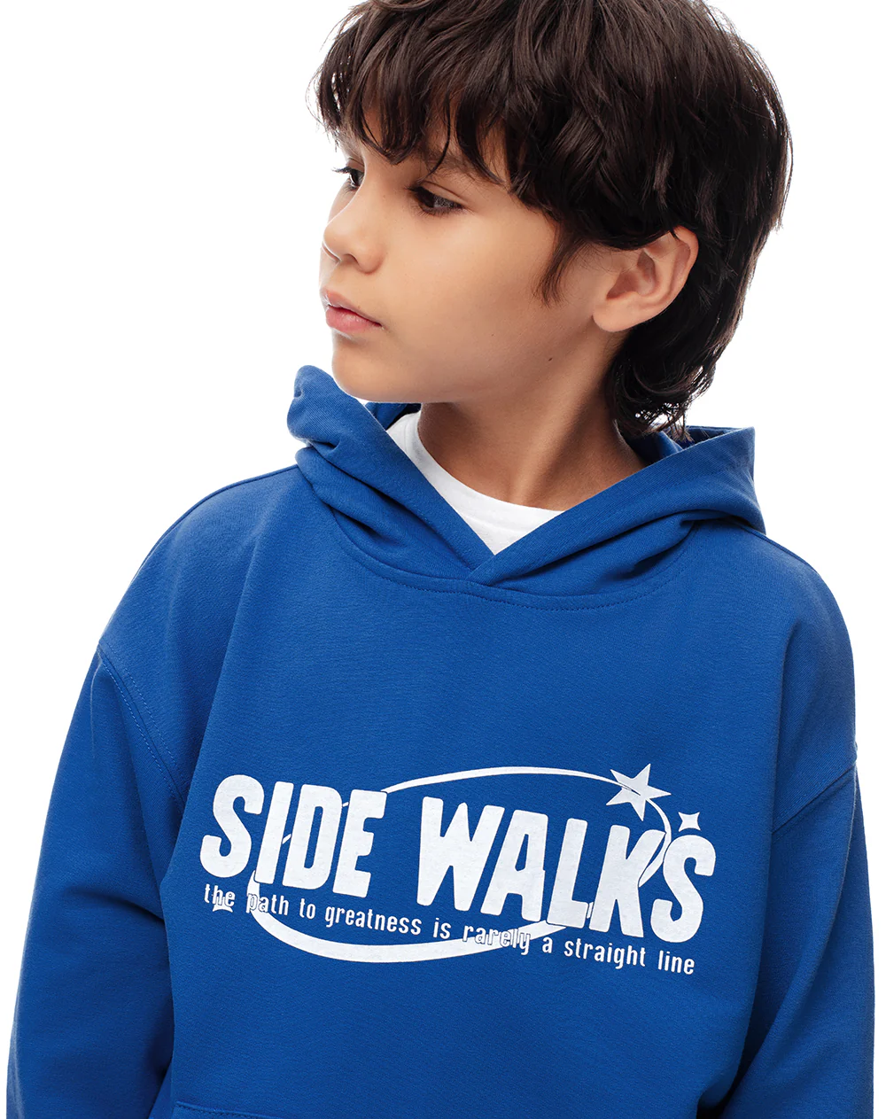 Buzo tipo hoddie azul niño - Image 3