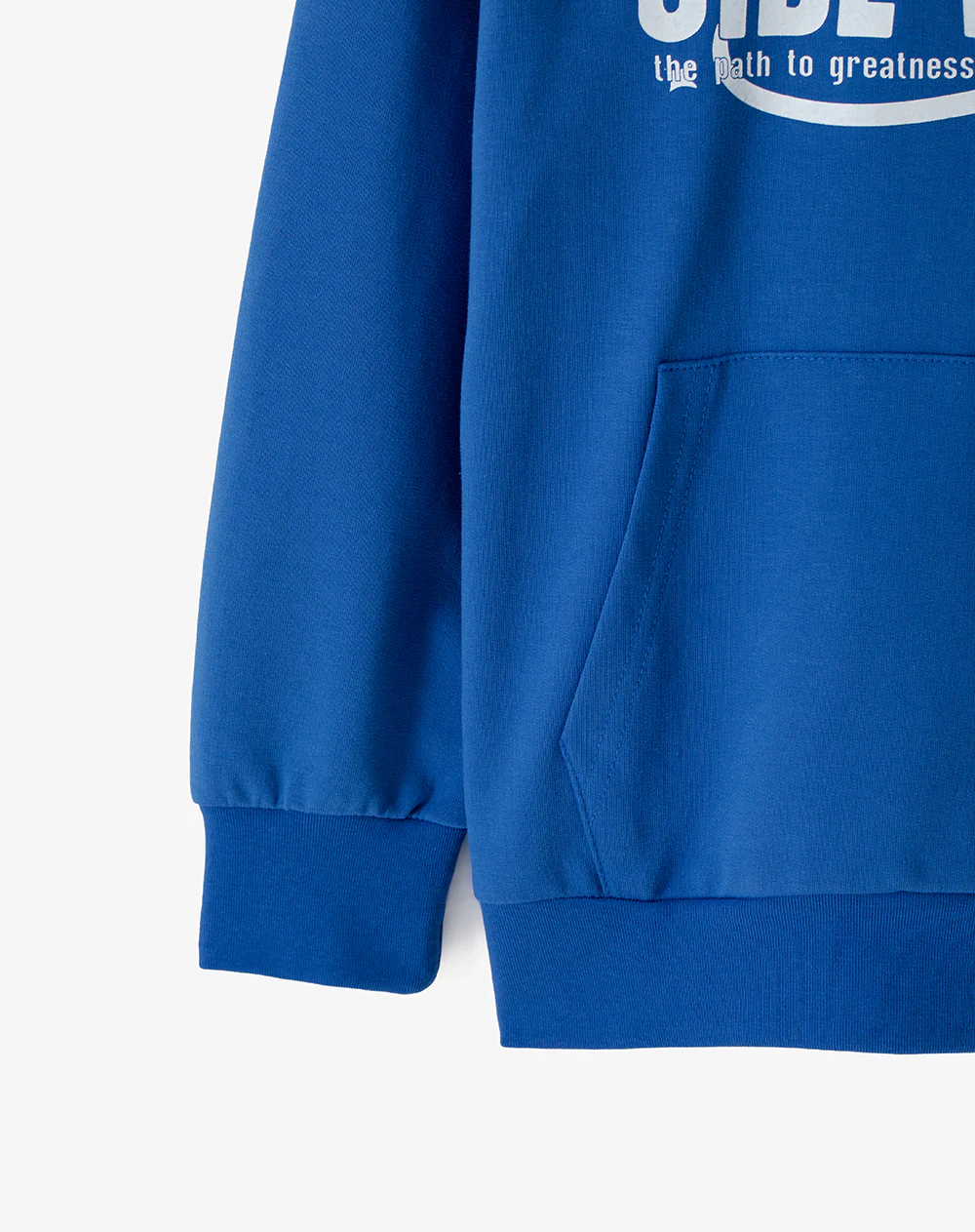 Buzo tipo hoddie azul niño - Image 7