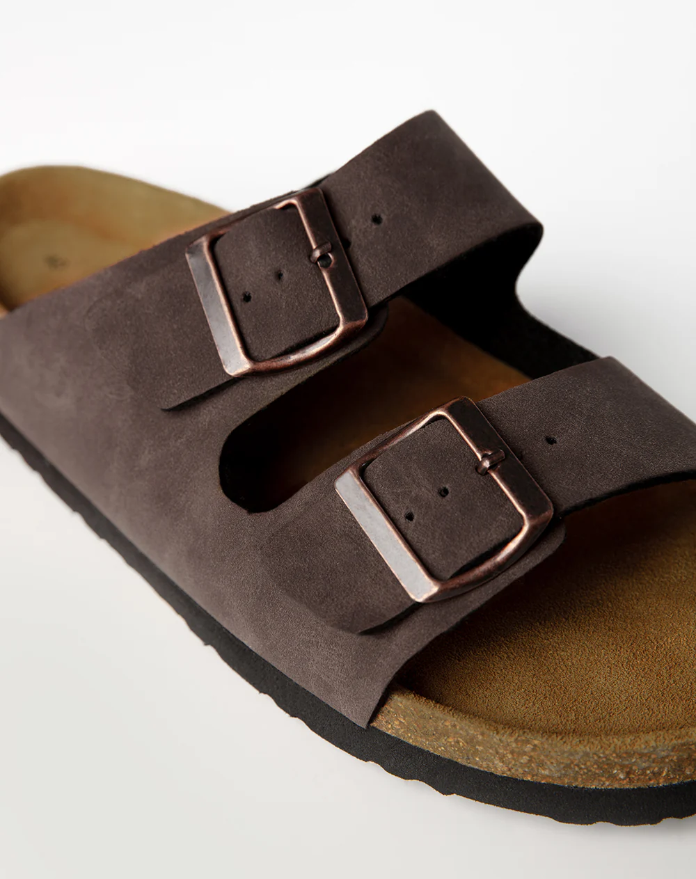 Sandalias hebillas café hombre - Image 4