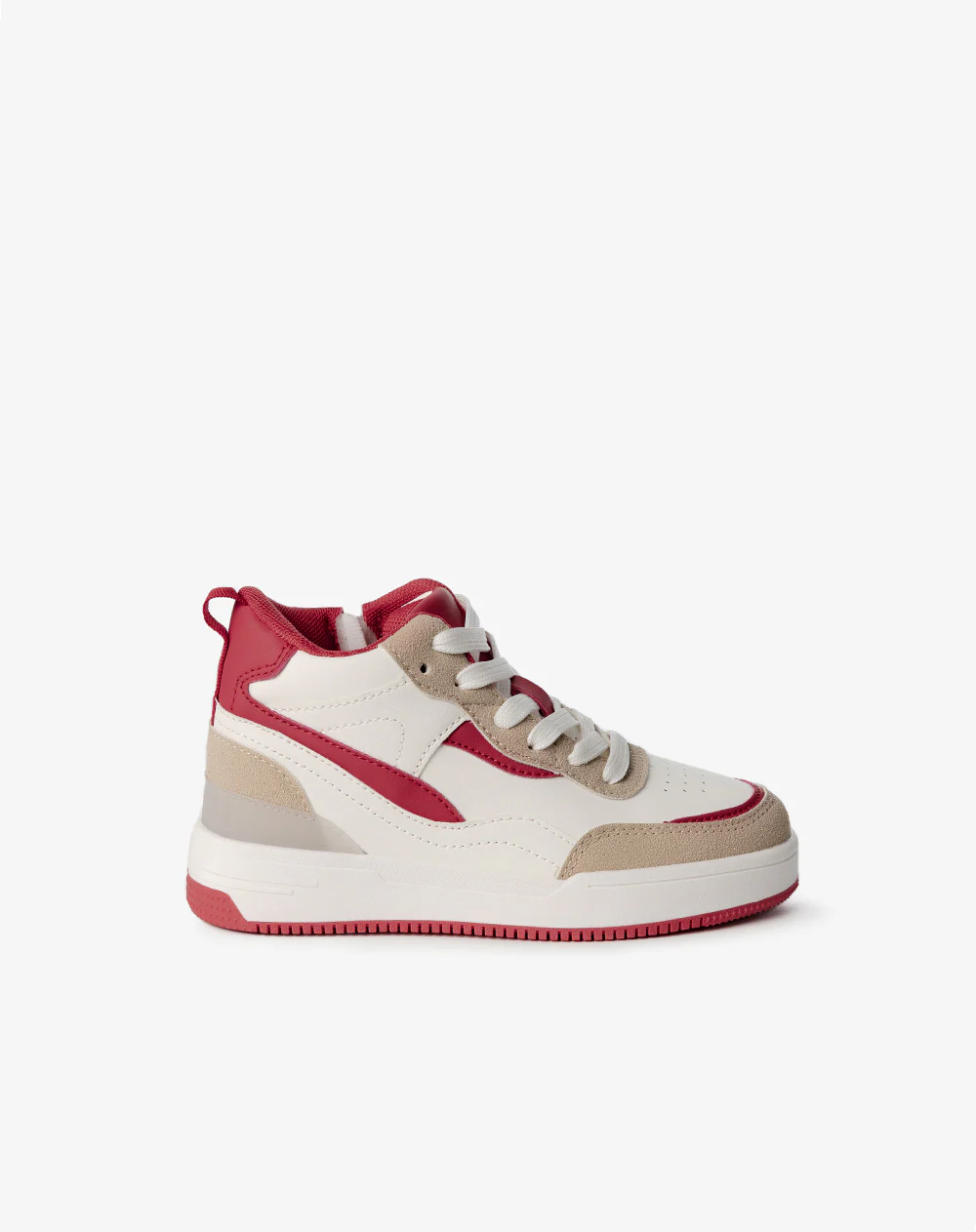 Tenis high-top beige niño - Image 2