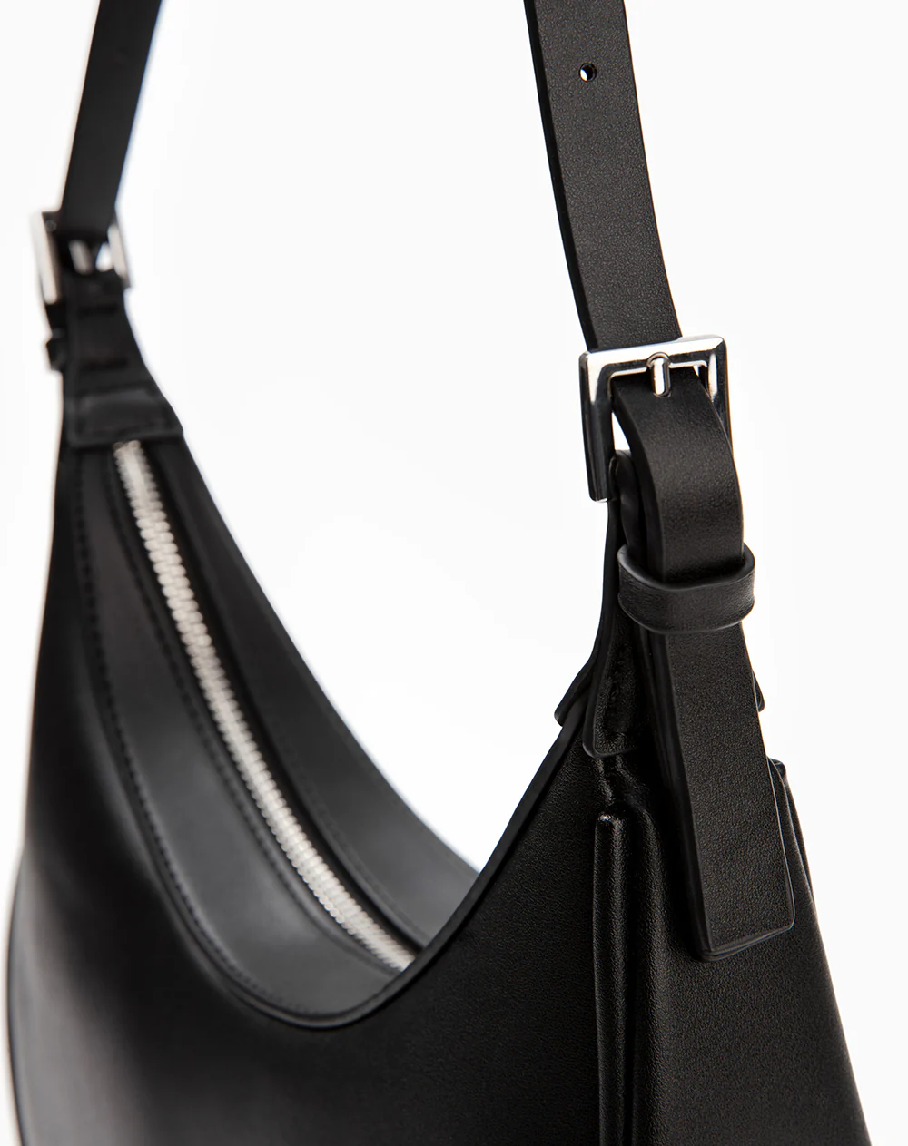 Bolso tipo baguette negro mujer - Image 4