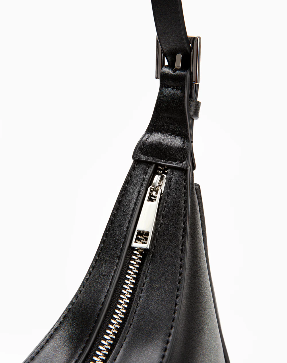 Bolso tipo baguette negro mujer - Image 6