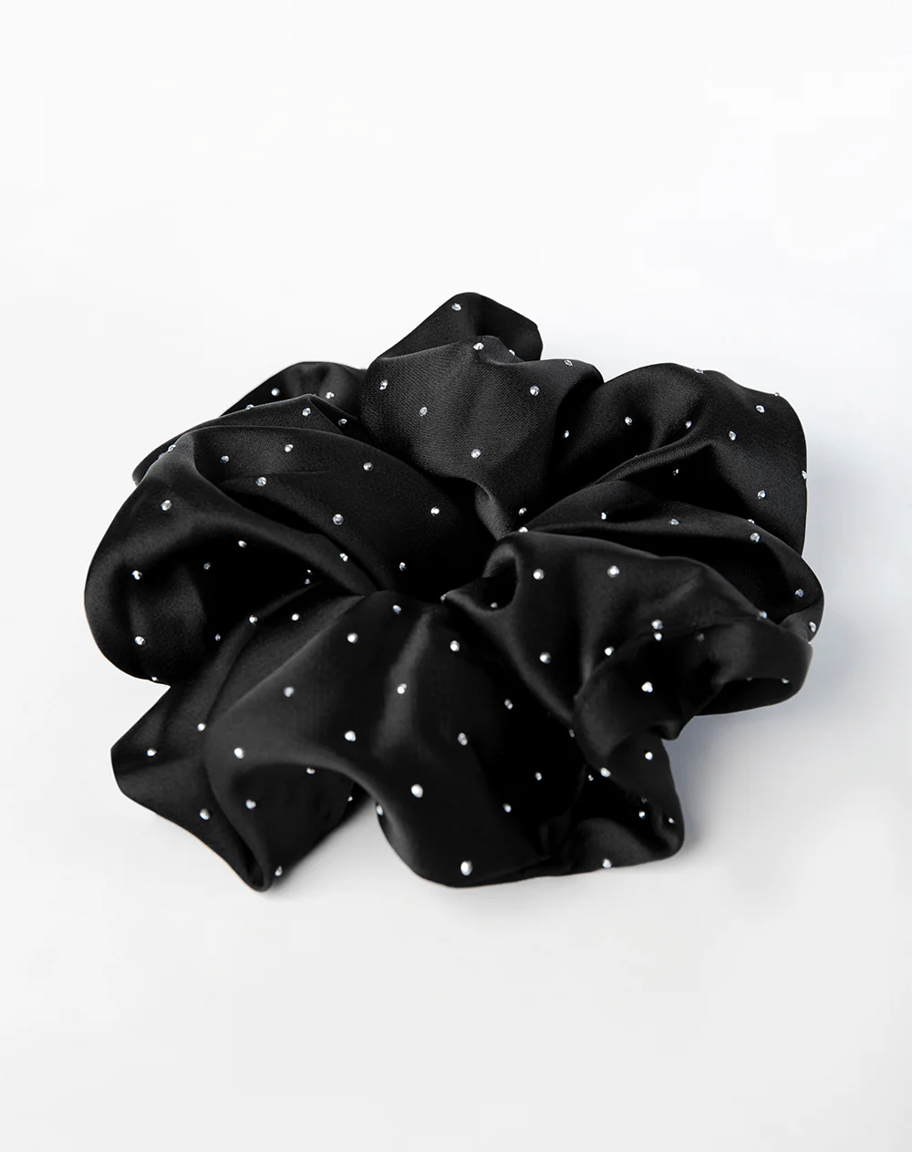 Scrunchie para el cabello negro
