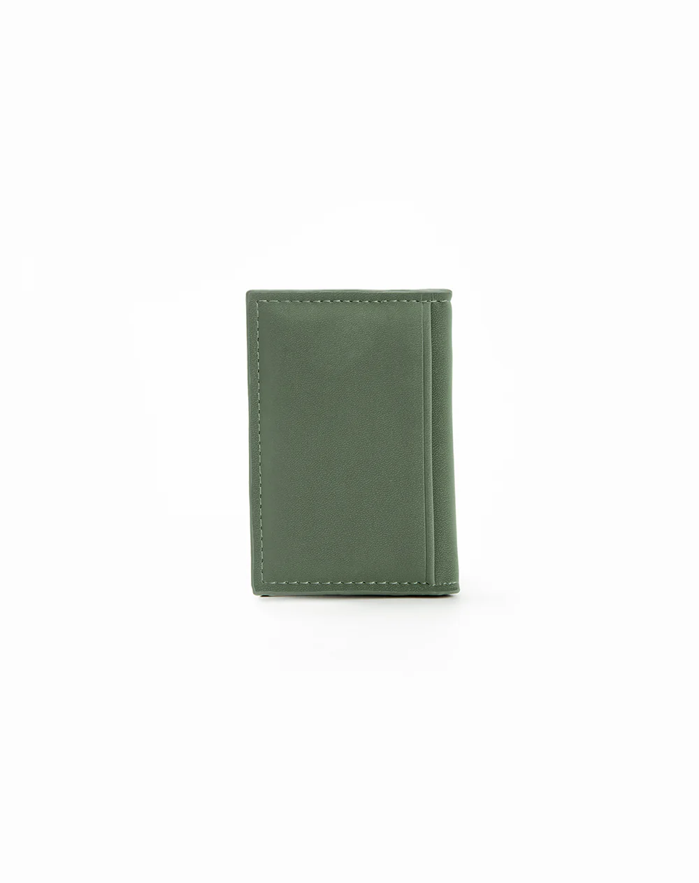 Porta tarjetas verde