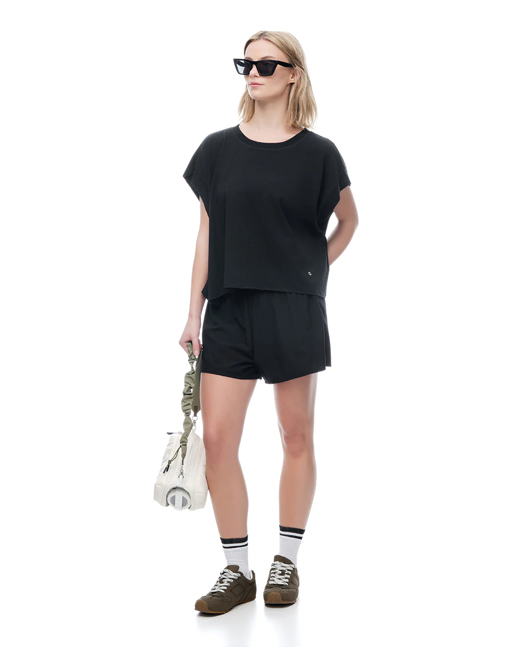 Short deportivo panty interno negro mujer - Image 4
