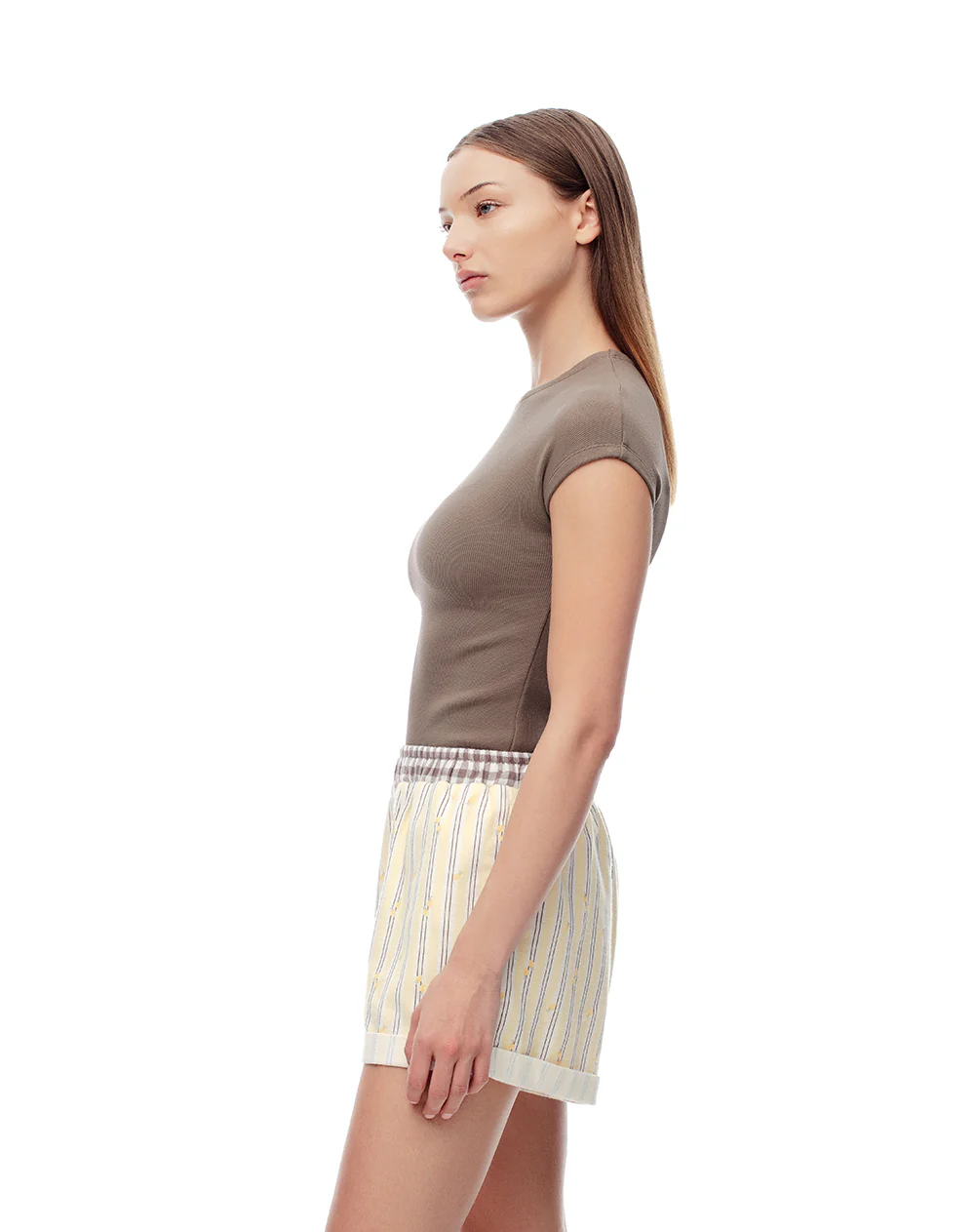 Short de pijama rayas mujer - Image 4
