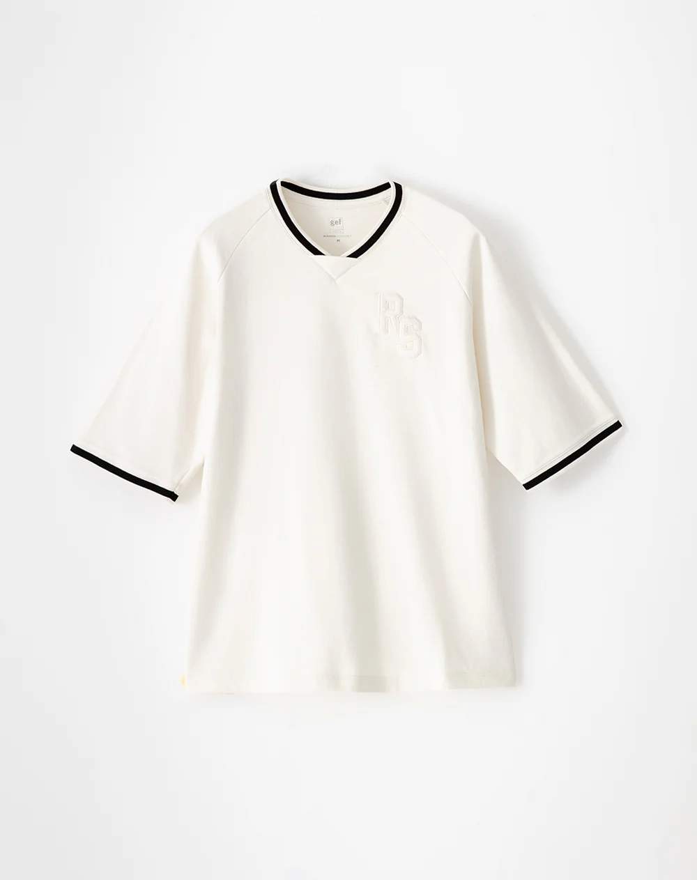 Camiseta regular algodón vainilla bordada hombre - Image 6