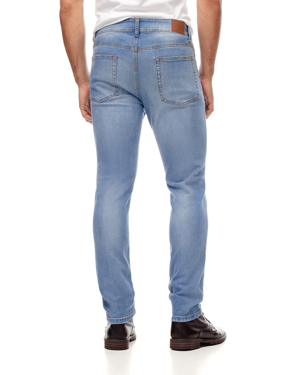 Jean skinny fit índigo claro hombre - Image 2