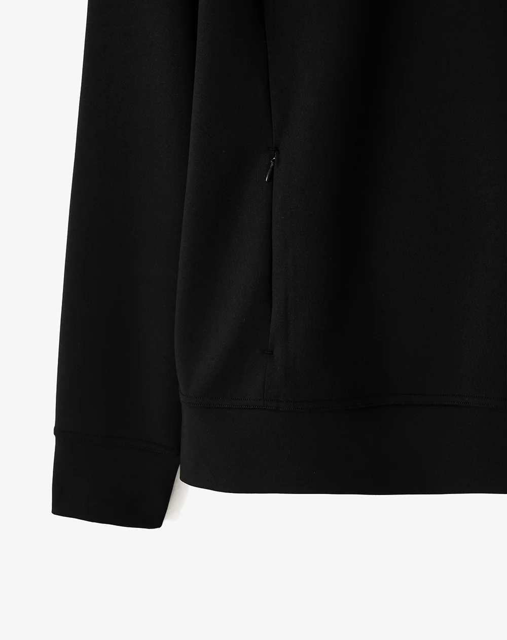 Buzo relax tacto suave negro hombre - Image 8