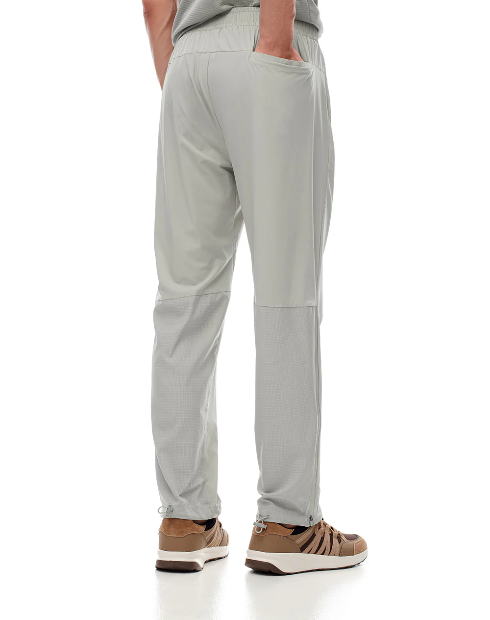 Pantalón deportivo secado rápido taupe hombre - Image 2