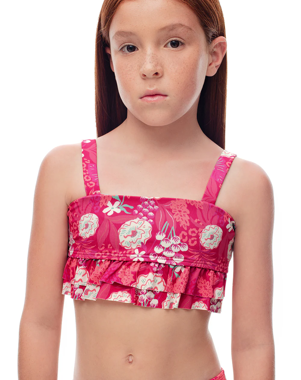 Vestido de baño 2 piezas estampado niña - Image 4