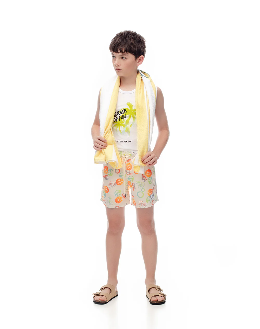 Pantaloneta de baño estampada niño - Image 3