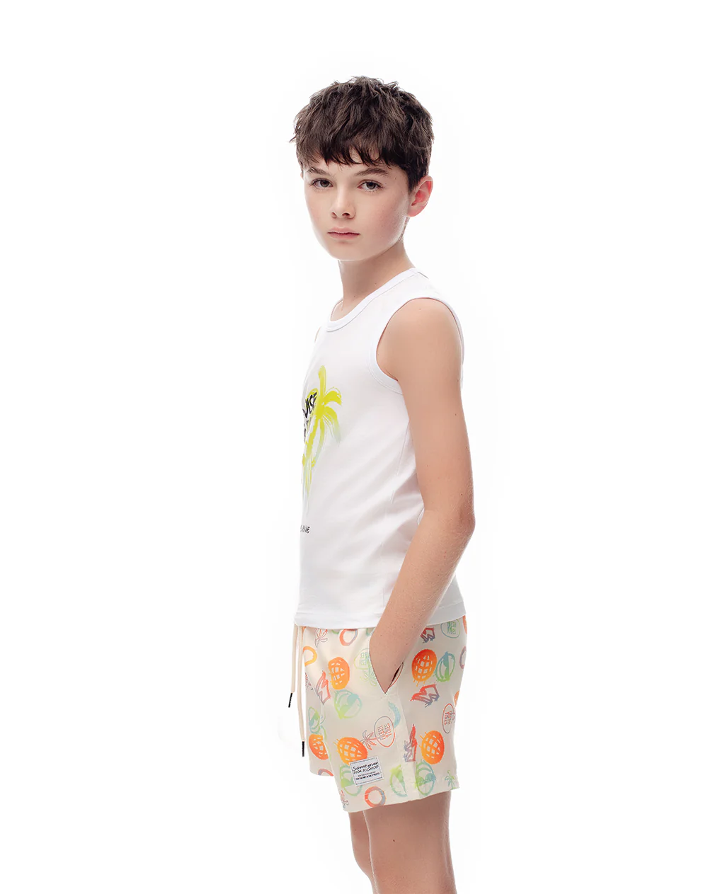 Pantaloneta de baño estampada niño - Image 4
