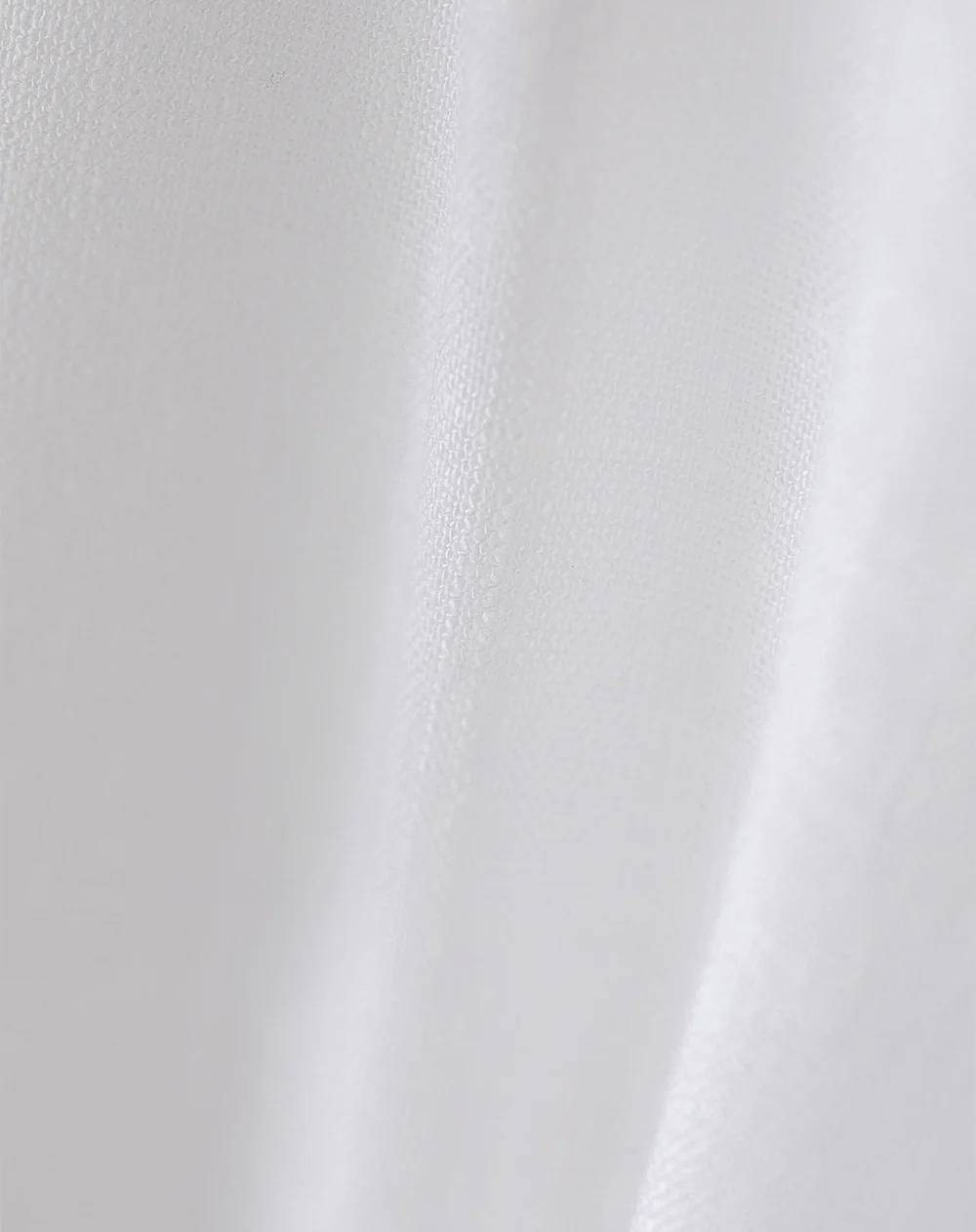 Pantalón regular alto blanco mujer - Image 7