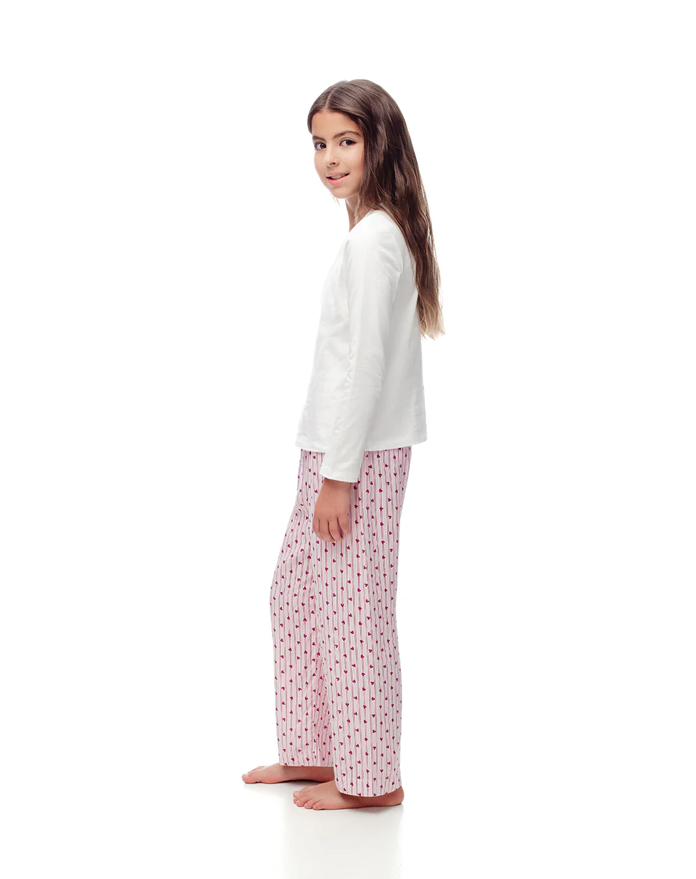 Camibuzo + pantalón de pijama estampado niña - Image 5