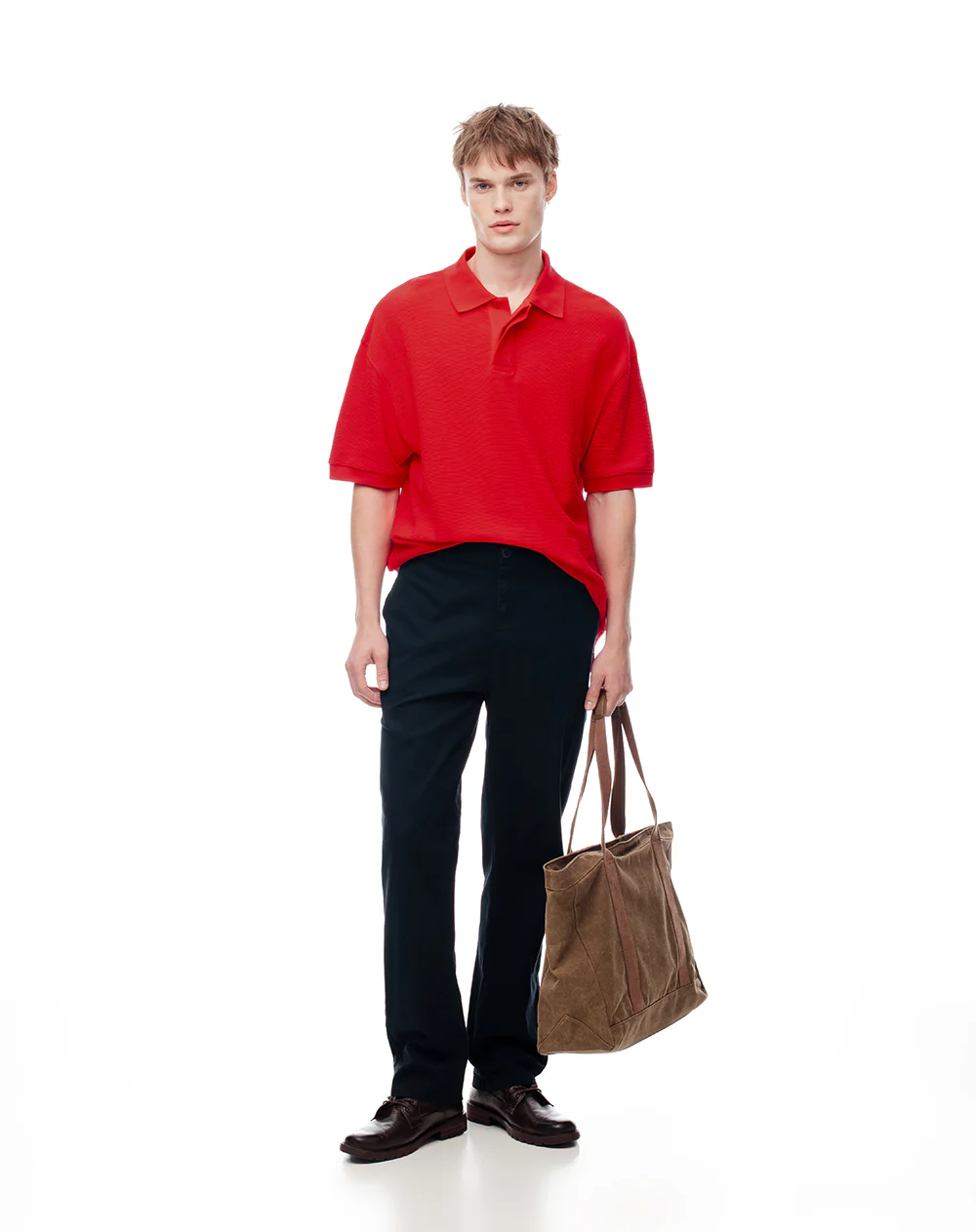 Polo regular fit roja - Image 4