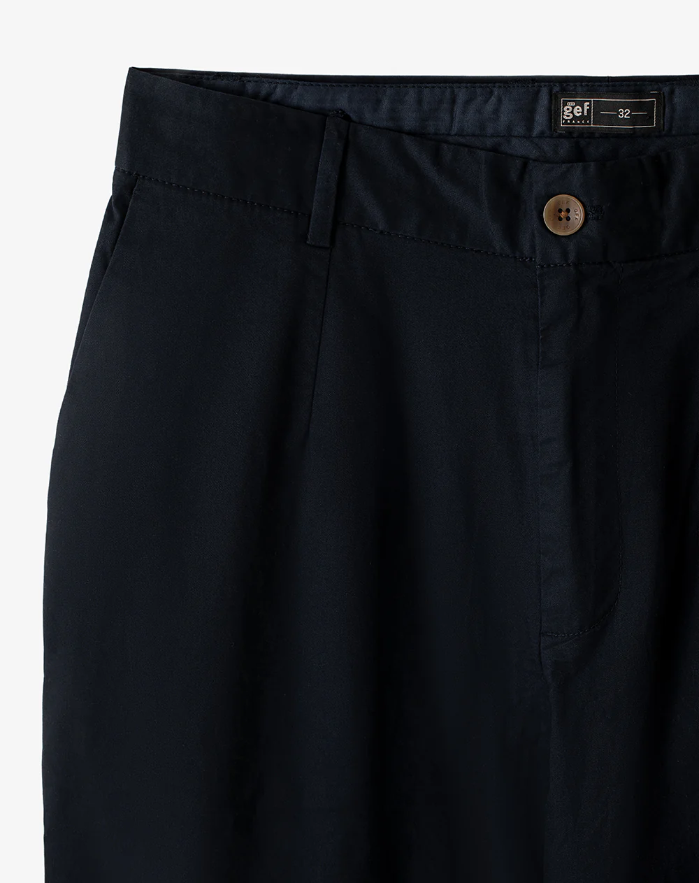 Pantalón chino regular algodón azul hombre - Image 7