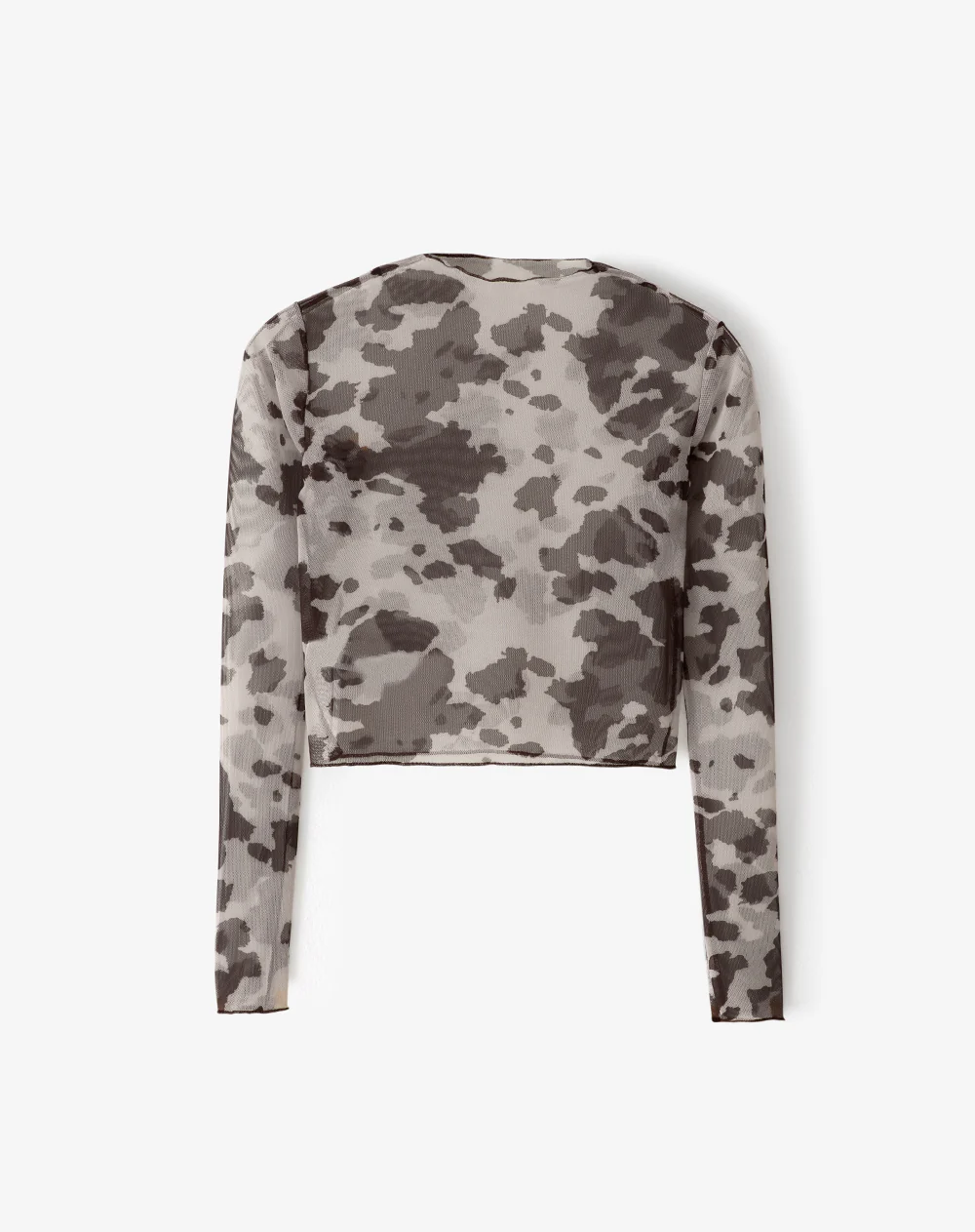 Camibuzo slim tejido tull print mujer - Image 5