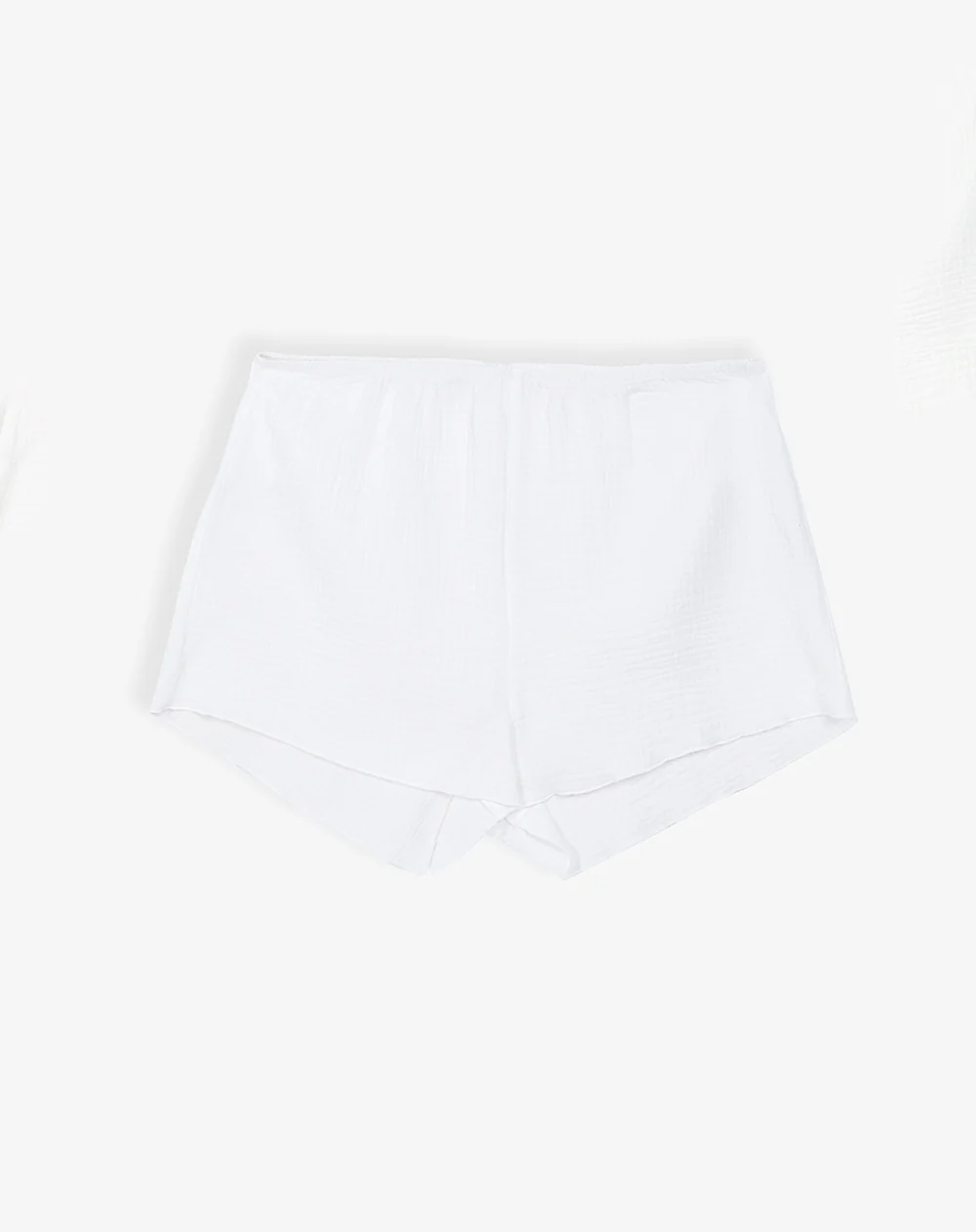 Short de pijama algodón blanco mujer - Image 6
