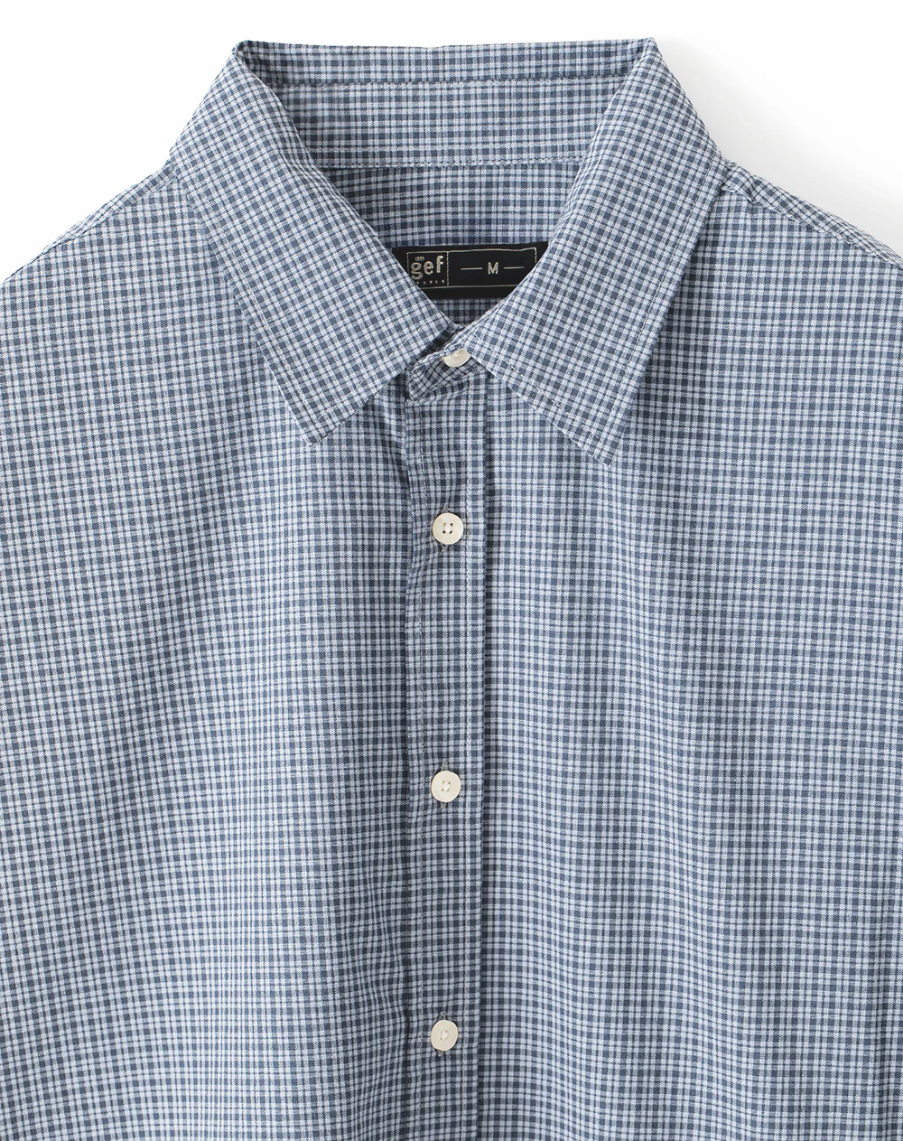 Camisa manga larga oversize algodón cuadros hombre - Image 7
