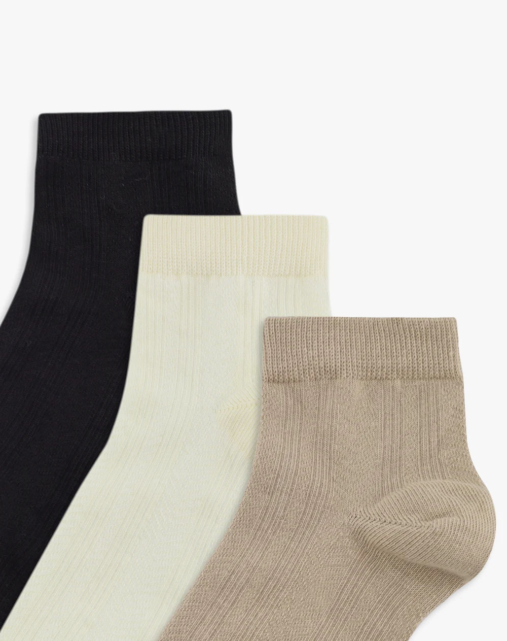 Medias mujer tobilleras pack x3 surtido - Image 2