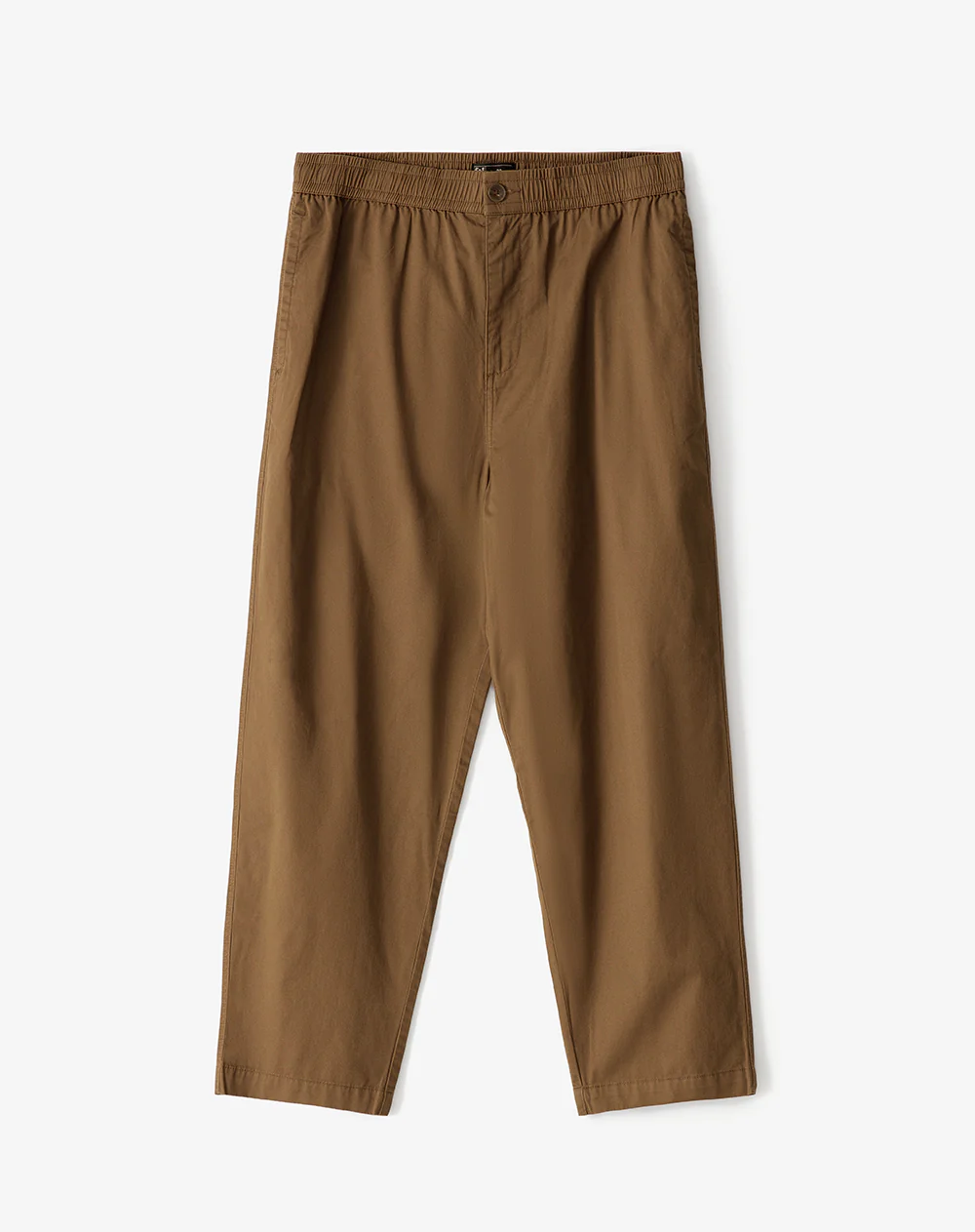 Pantalón recto drill algodón café hombre - Image 6