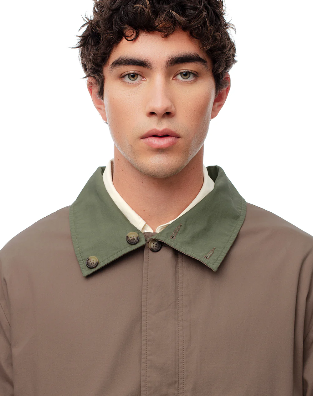 Chaqueta reversible multicolor hombre - Image 3