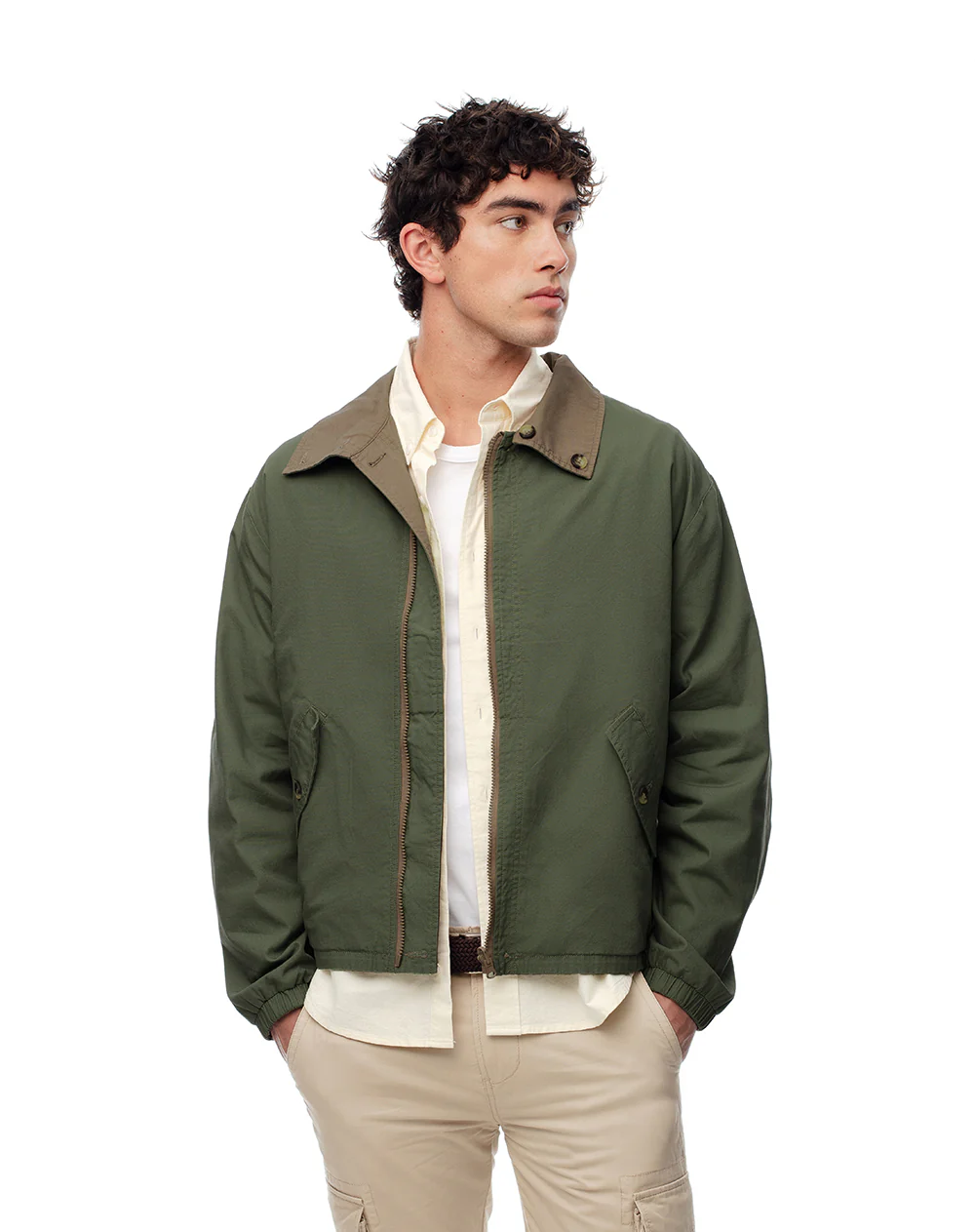 Chaqueta reversible multicolor hombre - Image 7