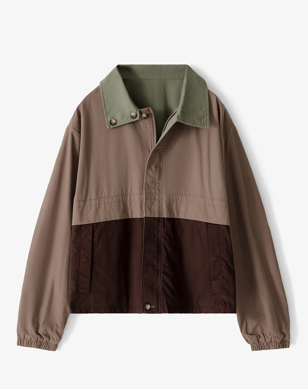 Chaqueta reversible multicolor hombre - Image 9