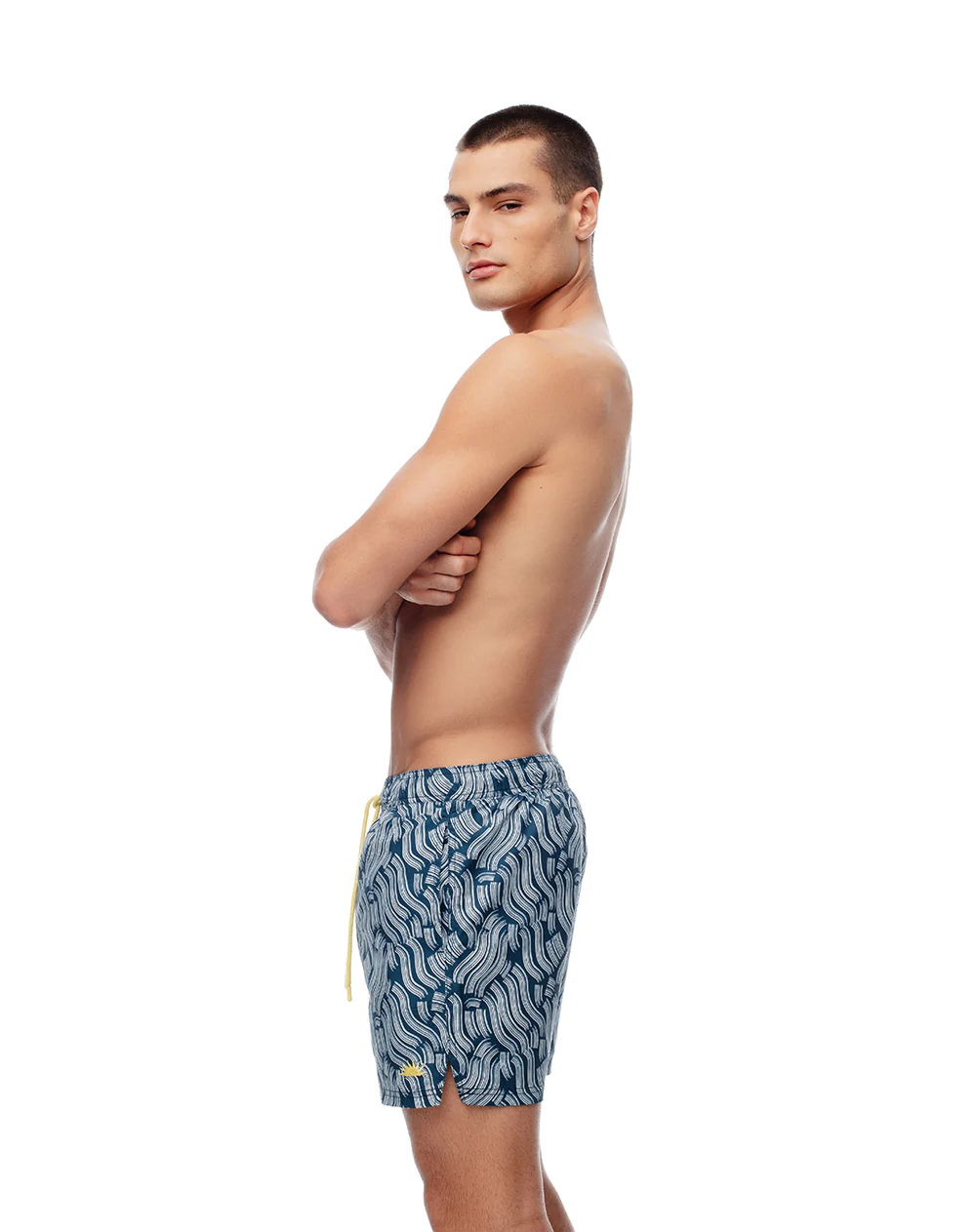 Pantaloneta de baño estampada hombre - Image 5