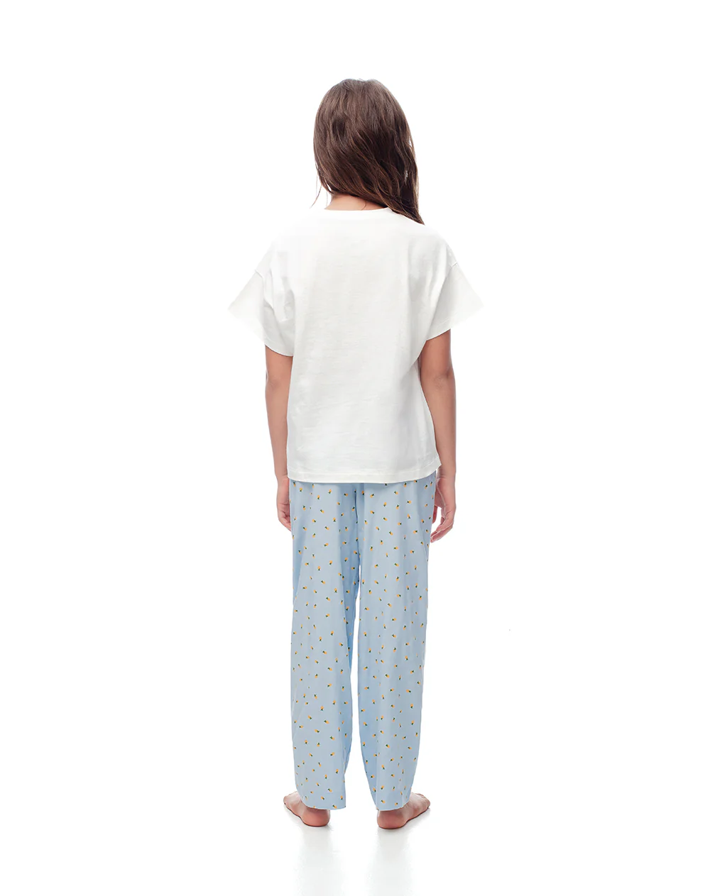 Camiseta + pantalón de pijama estampado niña - Image 2