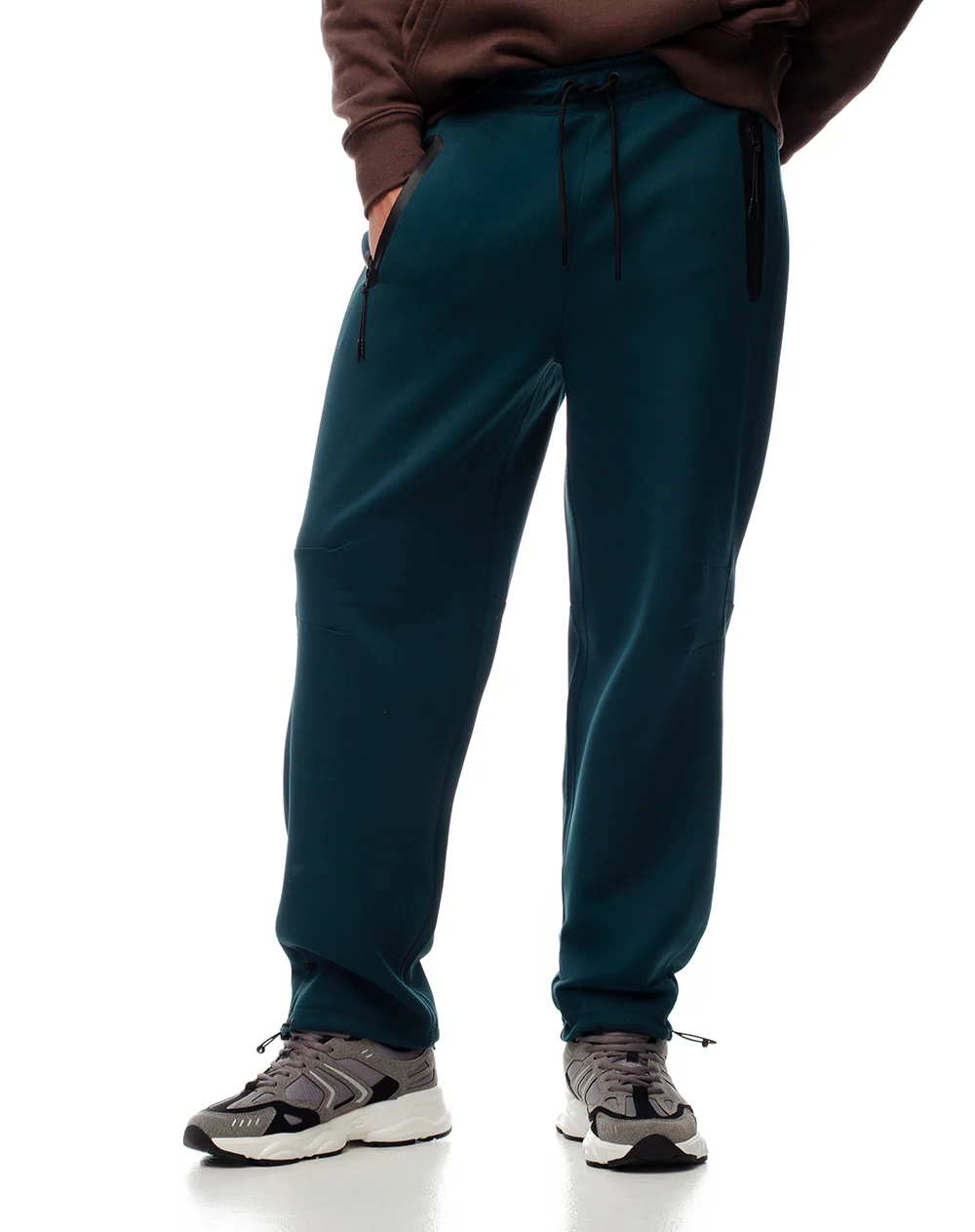 Pantalón relax secado rápido azul hombre - Image 4