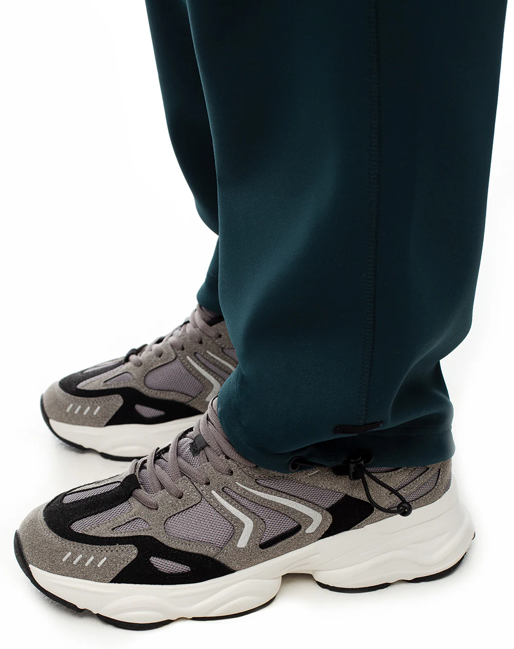 Pantalón relax secado rápido azul hombre - Image 5
