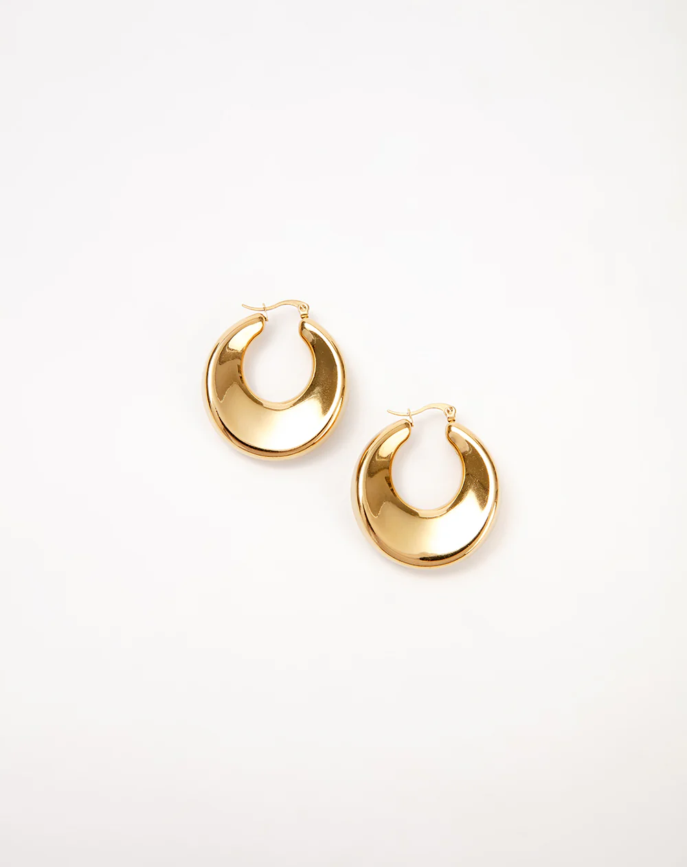 Aretes argolla dorados