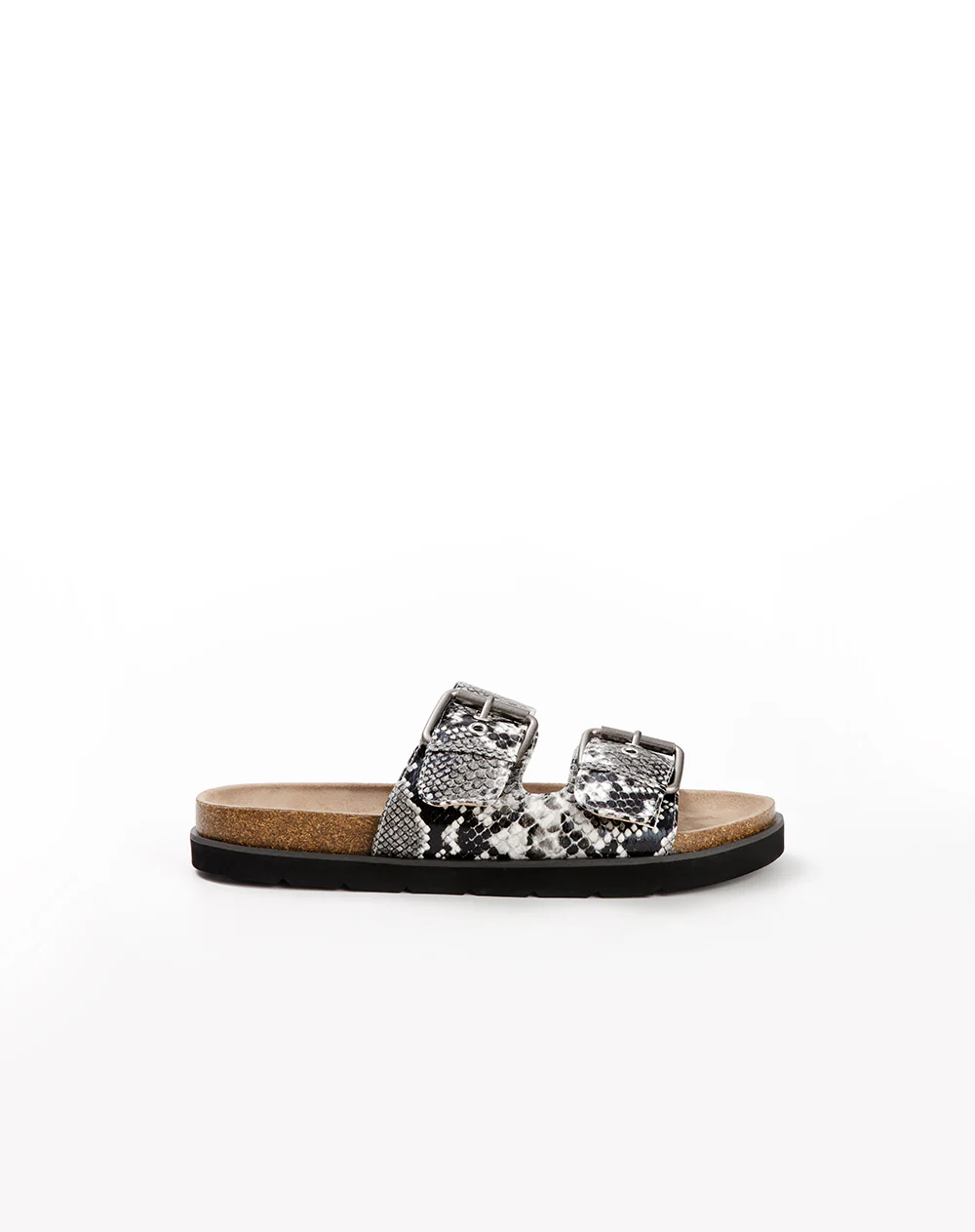 Sandalias planas tipo birkenstock print mujer - Image 2