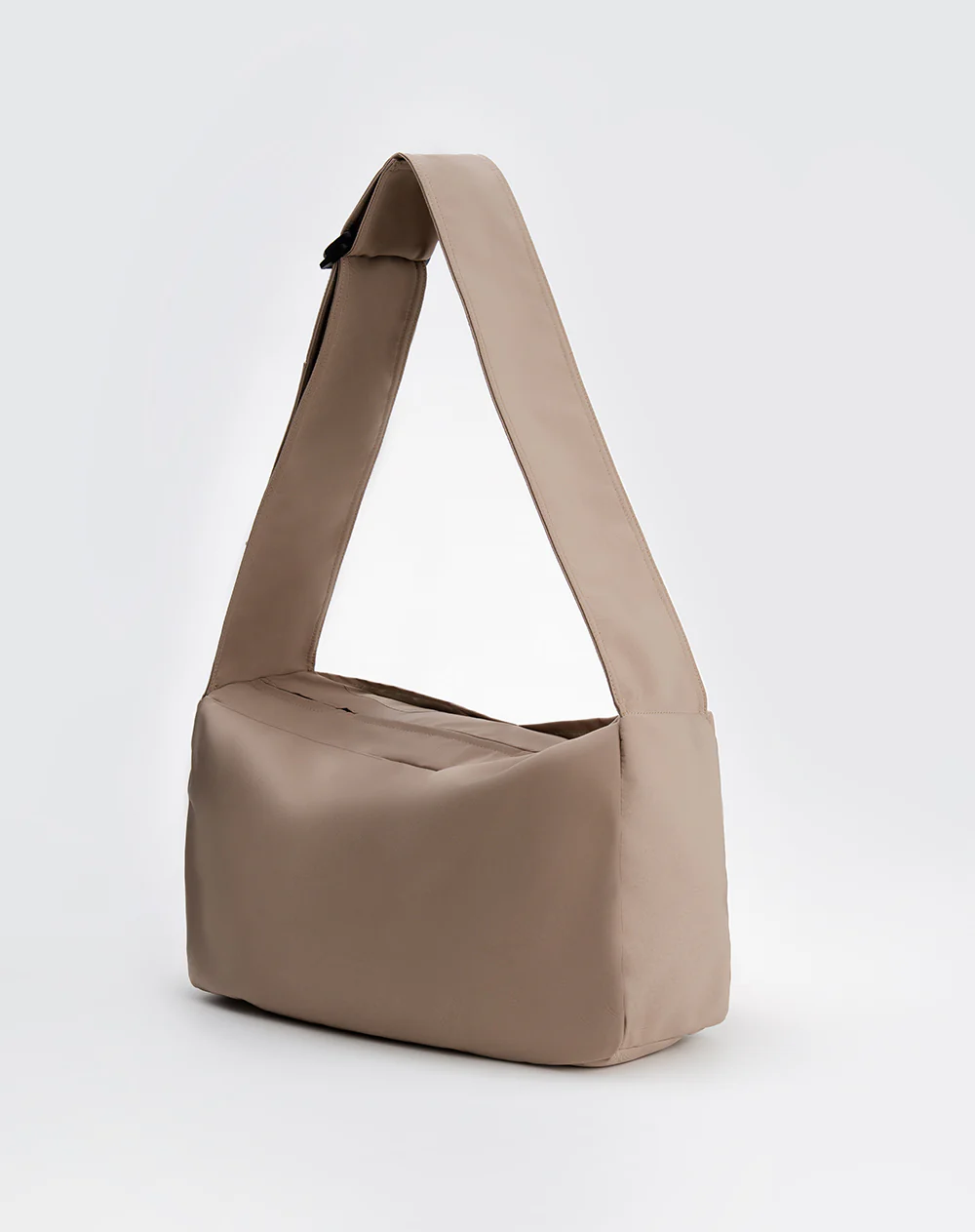 Bolso bandolera rectangular beige - Image 3