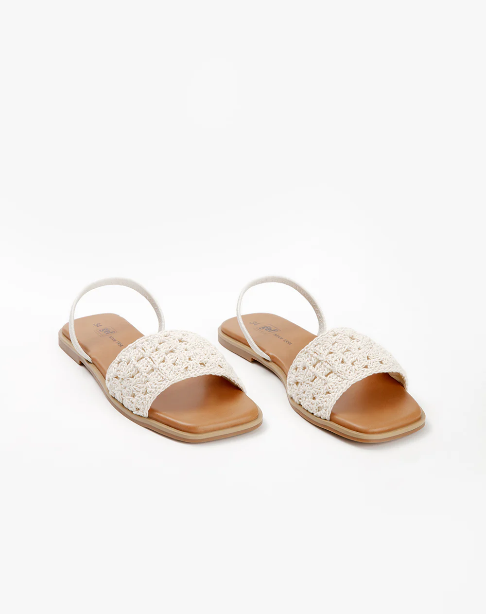Sandalias planas crudo niña