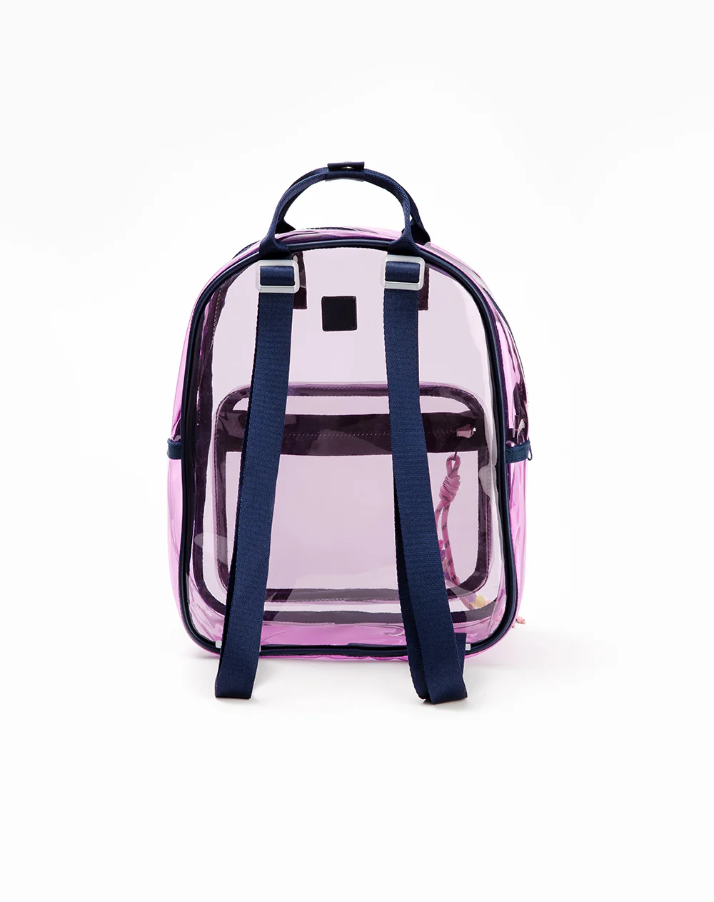 Morral transparente morado niña - Image 3