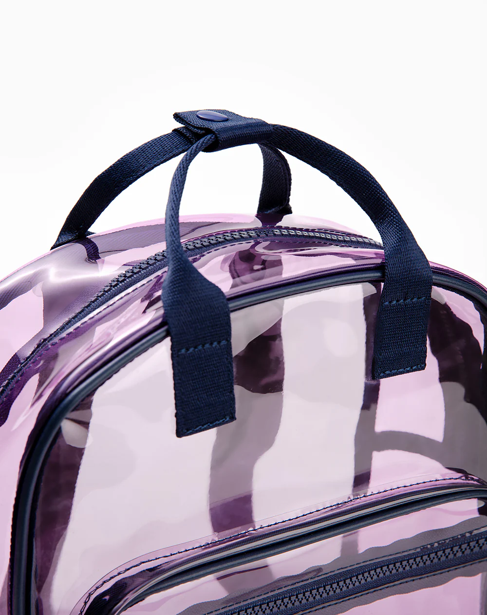 Morral transparente morado niña - Image 5