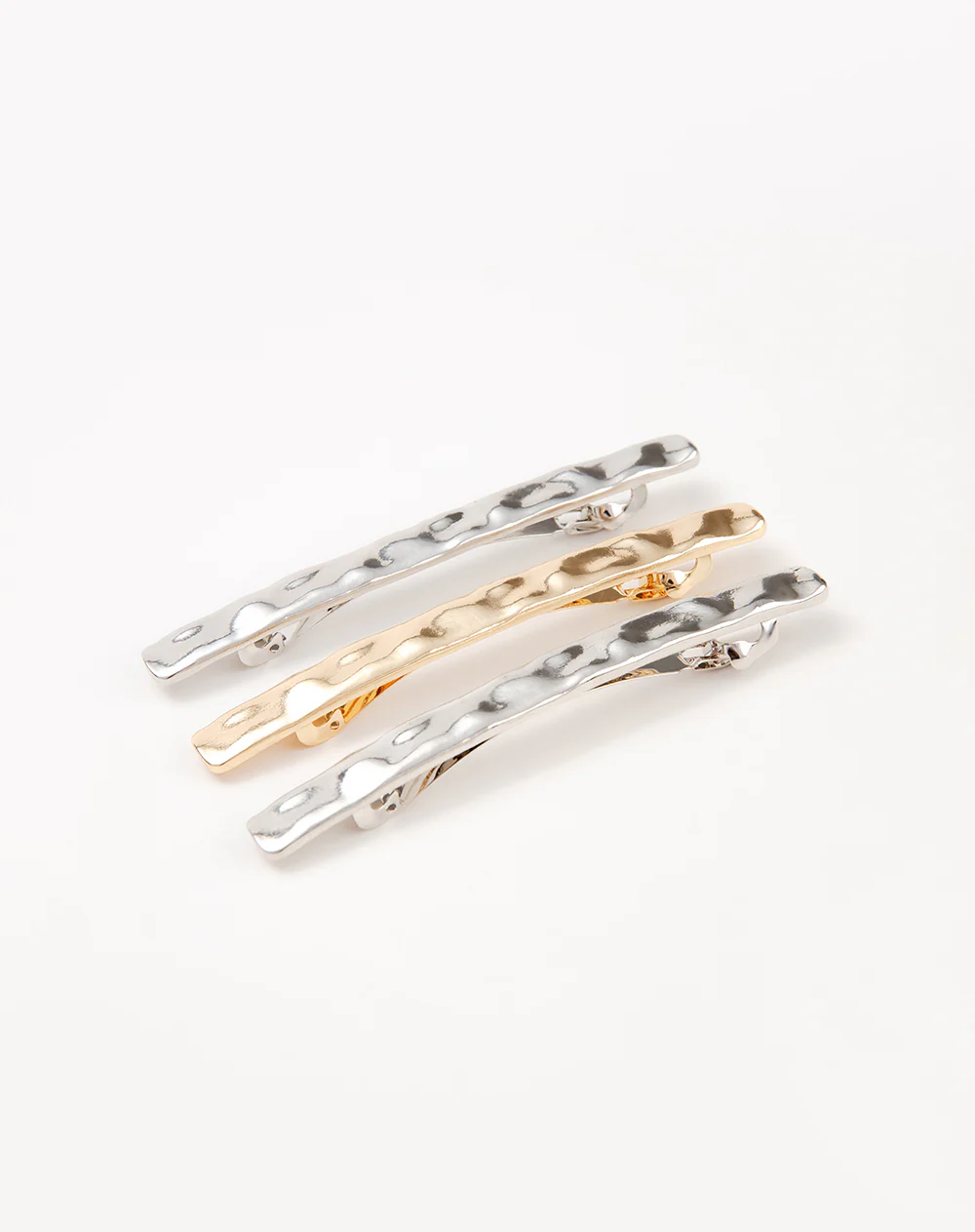Pinzas para el cabello x3unds surtidas